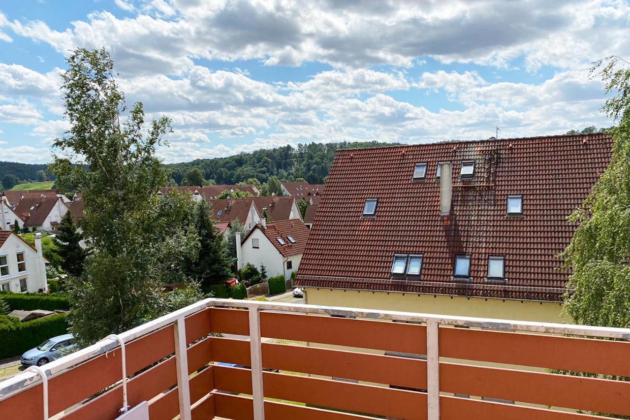 Schoenes 1 Zimmer Apartment Mit Dachterrasse Glauchau Luaran gambar